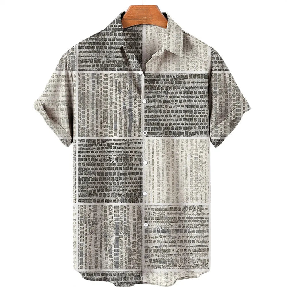 Camisa havaiana masculina