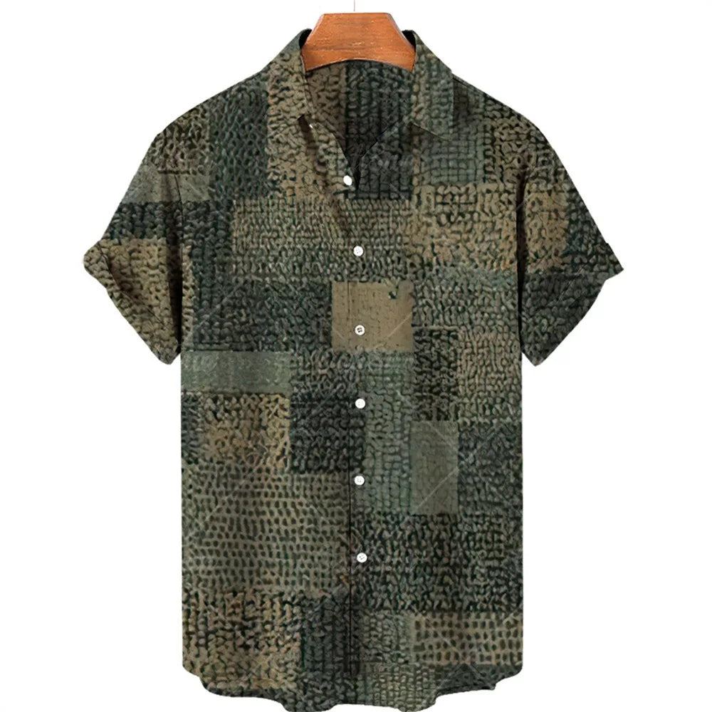 Camisa havaiana masculina